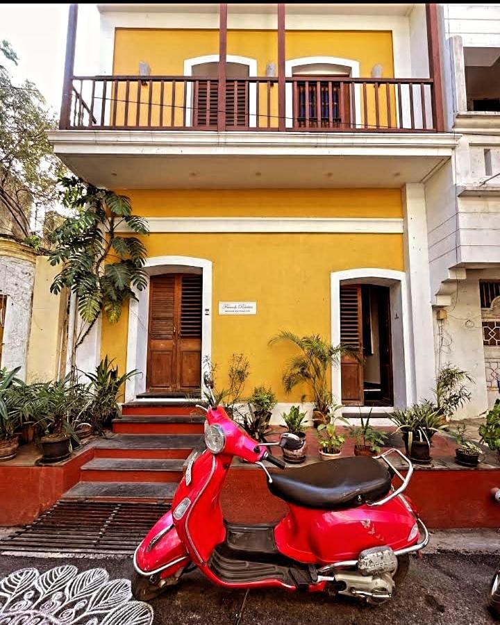 French Rivera Heritage Boutique Villa Пондичерри Экстерьер фото